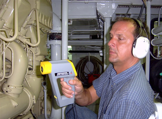 LASER DIRECTED TEMPERATURE GAUGING